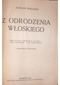 Z odrodzenia Włoskiego ,1922r.
