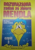 Rozwiązania zadań ze zbioru Mendla część 3