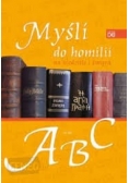 Myśli do homilii na rok ABC