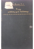 Trzy podstawy życia duchowego, 1927 r.
