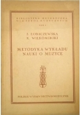 Metodyka wykładu nauki o muzyce, 1946 r.