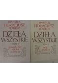 Horacy Dzieła Wszystkie Tom I i II