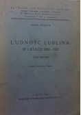 Ludność Lublina w latach 1583-1650, 1947 r.