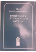 Horyzonty Literackiego Sacrum