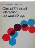 Clinical Effects of Interaction between Drugs