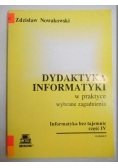 Dydaktyka informatyki w praktyce