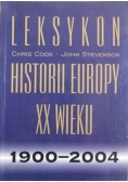Leksykon historii Europy XX wieku