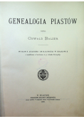 Genealogia Piastów reprint z 1895r
