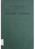 Czytania łacińskie 1931 r.