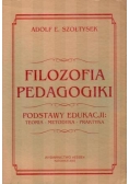 Filozofia pedagogiki, Podstawy edukacji: teoria-metodyka-praktyka