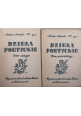 Dzieła poetyckie 2 tomy 1947 r