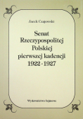 Senat Rzeczypospolitej Polskiej pierwszej kadencji 1922-1927