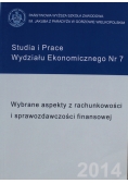 Studia i prace wydziału ekonomicznego nr 7