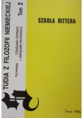 Studia z filozofii niemieckiej. Tom II, Szkoła Rittera