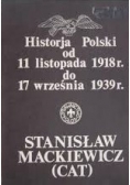 Historja Polski od 11 listopada 1918 r. do 17 września 1939 r.