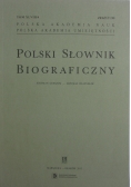 Polski słownik biograficzny,  zeszyt 199