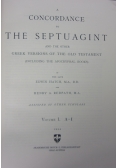 A Concordance To The Septuagint