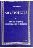 Arystoteles krótkie rozprawy psychologiczno-biologiczne