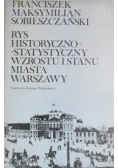 Rys  historyczno-statystyczny wzrotu i stanu miasta Warszawy