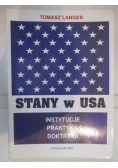 Stany w USA: Instytucje, praktyka, doktryna