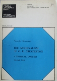 The Medievalism of G K Chesterton