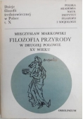 Filozofia przyrody w drugiej połowie XV wieku