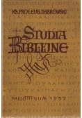 Studia biblijne