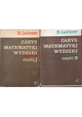Zarys matematyki wyższej, Cześć I-II