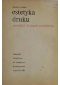 Estetyka druku, poradnik do nauki przedmiotu