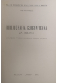 Bibliografia geograficzna za rok 1934, 1935 r.