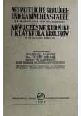 Nowoczesne kurniki z klatki dla królików 1942 r