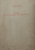 Wstęp do Rachunku Tensorowego