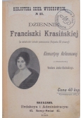Dziennik Franciszki Krasińskiej, 1898r.