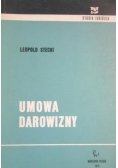 Umowa darowizny