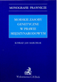 Morskie zasoby genetyczne w prawie międzynarodowym