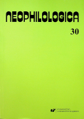 Neophilologica 30