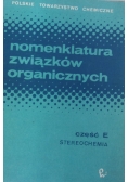 Nomenklatura związków organicznych Część E