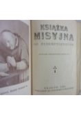 Książka misyjna OO. Redemptorystów, 1938 r.