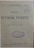 Wybór poezyj, 1923r.