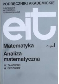 Matematyka. Analiza matematyczna, część I
