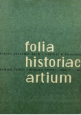 Folia historiae artium