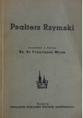 Psałterz Rzymski wyd. 1947r.