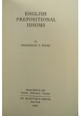 English Prepositional Idioms