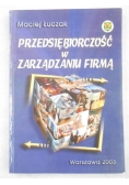 Przedsiębiorczość w zarządzaniu firmą
