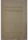 Rzeczpospolita Babińska, 1920 r.