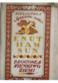 Błogosławieństwo ziemi, 1925 r.