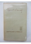 Raptularz literacki