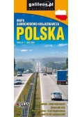Mapa samochodowo-kraj. - Polska 1:650 000