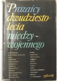 Prozaicy dwudziestolecia międzywojennego