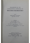 Proceedings of the International Symposium on Microchemistry